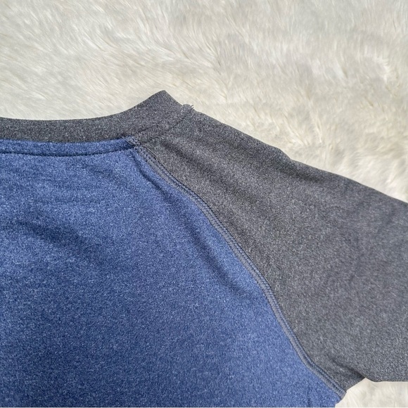 32 Degrees Cool T-Shirt Raglan Blue and Gray Size 6 - Picture 13 of 16